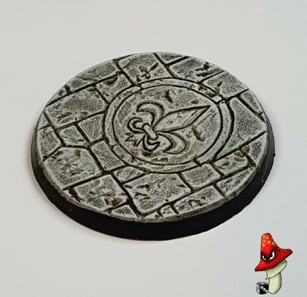 65mm Resin Base A, sisters battle, sororitas, ruined sanctuary, inquisition 40k - Image 4