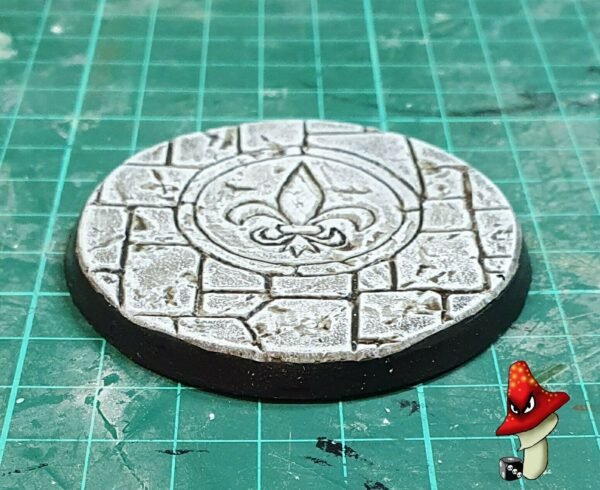 65mm Resin Base A, sisters battle, sororitas, ruined sanctuary, inquisition 40k - Image 6