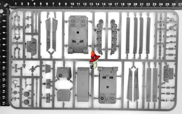 Plastic Soldier Company 15mm German Panther Ausf D, A & G Tank WW2 1 X Sprue - Image 2