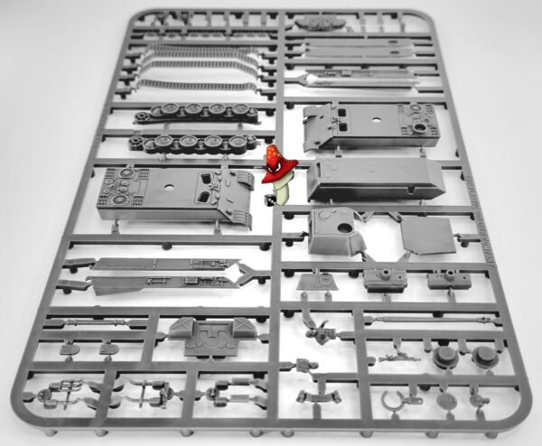 Plastic Soldier Company 15mm German Panther Ausf D, A & G Tank WW2 1 X Sprue - Image 9