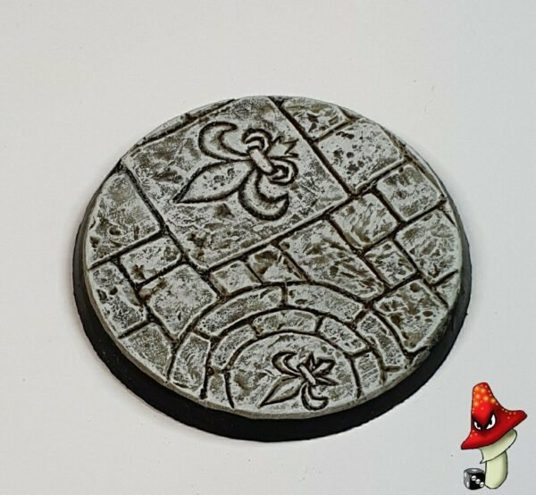 65mm Resin Base B, sisters battle, sororitas, ruined sanctuary, inquisition 40k - Image 4