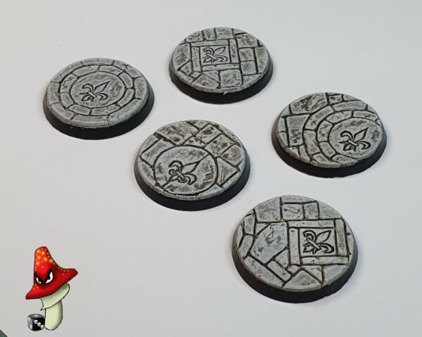 40mm Resin Base A, sisters battle, sororitas, ruined sanctuary, inquisition 40k - Image 10