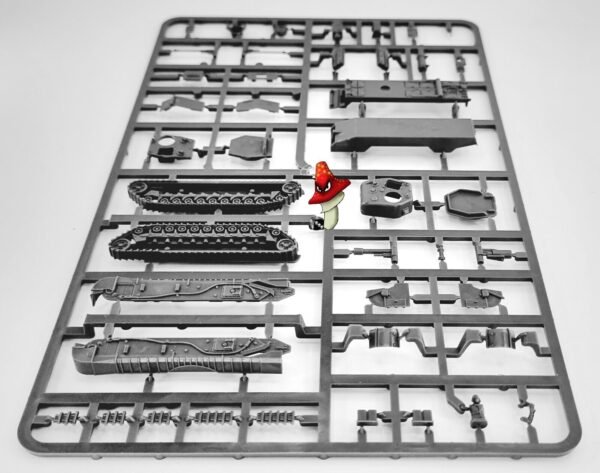 Plastic Soldier Company 15mm British Churchill Tank WW2 1 X Sprue Unboxed - Image 7