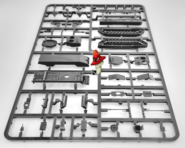 Plastic Soldier Company 15mm British Churchill Tank WW2 1 X Sprue Unboxed - Image 9