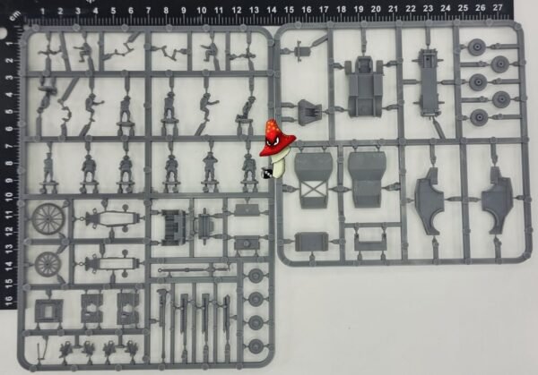 Plastic Soldier Company 15mm British 25pdr & Morris Quad Tractor  1 x Sprue Set - Image 3