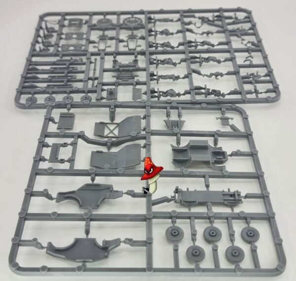 Plastic Soldier Company 15mm British 25pdr & Morris Quad Tractor  1 x Sprue Set - Image 7