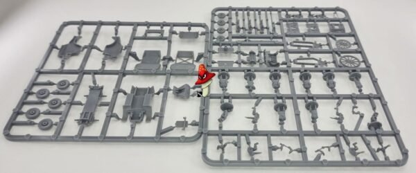 Plastic Soldier Company 15mm British 25pdr & Morris Quad Tractor  1 x Sprue Set - Image 8