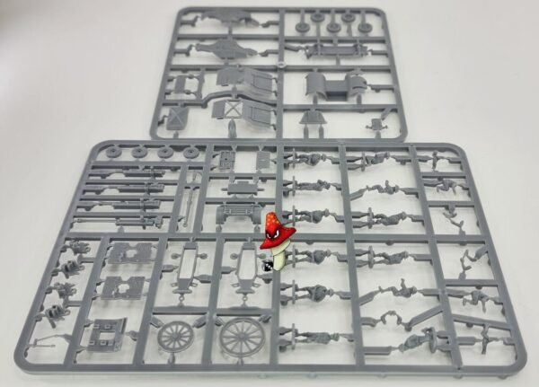 Plastic Soldier Company 15mm British 25pdr & Morris Quad Tractor  1 x Sprue Set - Image 10