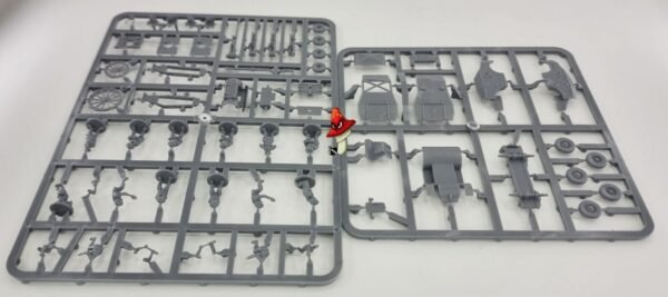 Plastic Soldier Company 15mm British 25pdr & Morris Quad Tractor  1 x Sprue Set - Image 11