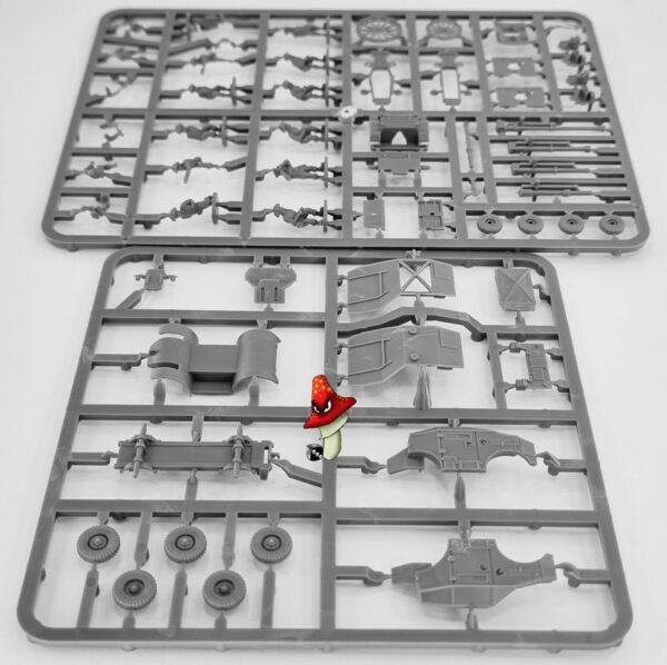 Plastic Soldier Company 15mm British 25pdr & Morris Quad Tractor  1 x Sprue Set - Image 12