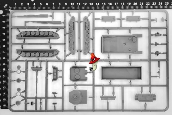 Plastic Soldier Company 15mm Leopard 1 Main Battle Tank 1 x Sprue Unboxed - Image 3