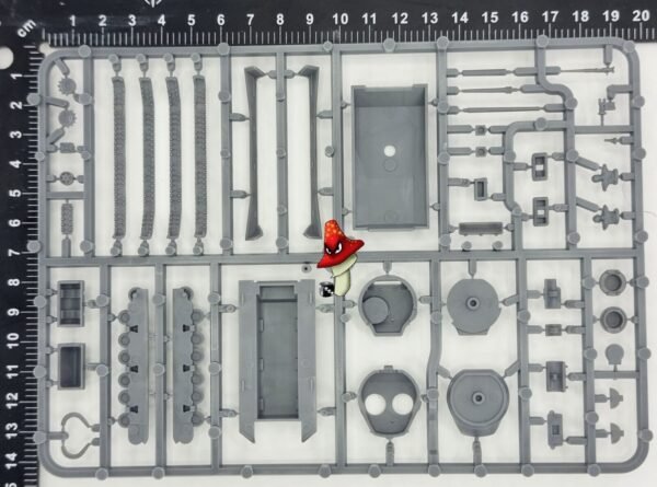 Plastic Soldier Company 15mm WW2 Allied M4A4   ( Late ) Sherman Tank 1 x Sprue - Image 3