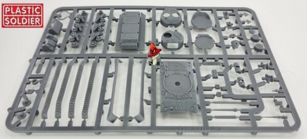 Plastic Soldier Company 15mm WW2 Allied M4A4   ( Late ) Sherman Tank 1 x Sprue - Image 4