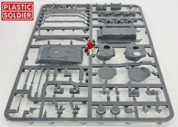 Plastic Soldier Company 15mm WW2 Allied M4A4   ( Late ) Sherman Tank 1 x Sprue - Image 5