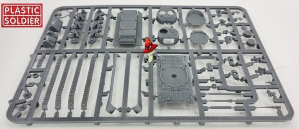 Plastic Soldier Company 15mm WW2 Allied M4A4   ( Late ) Sherman Tank 1 x Sprue - Image 8