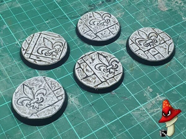 40mm Resin Base B, sisters battle sororitas ruined sanctuary inquisition 40k AoS - Image 3