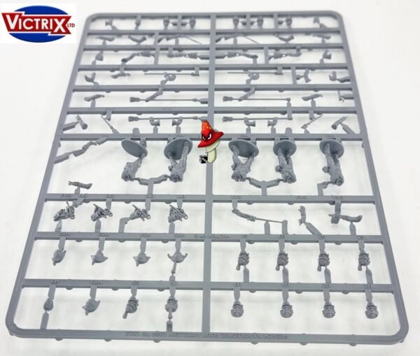 Victrix French Napoleonic Artillery 1804 to 1812 28mm 1/56 1 x sprue Set unboxed - Image 18