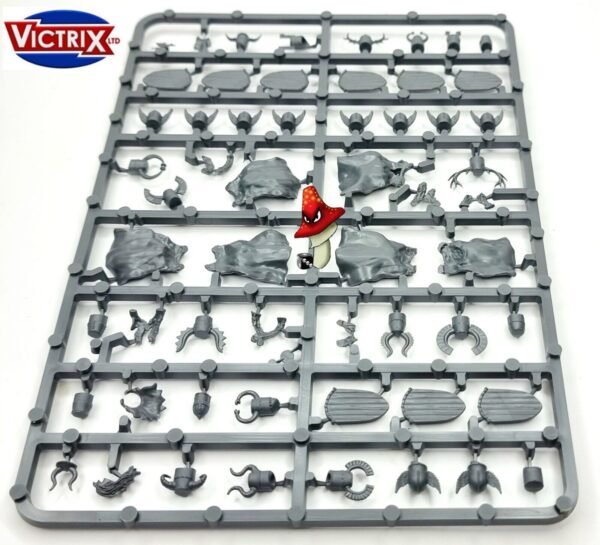 Victrix Medieval & Fantasy Heads, Cloaks & Shields 28mm 1:56 1 X Plastic Sprue - Image 11