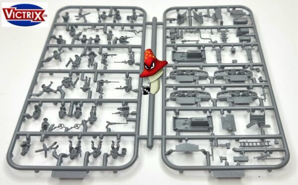 Victrix 2 x Universal Carriers  12mm 1:144 scale WWII 1 x sprue loose VG12031 - Image 9