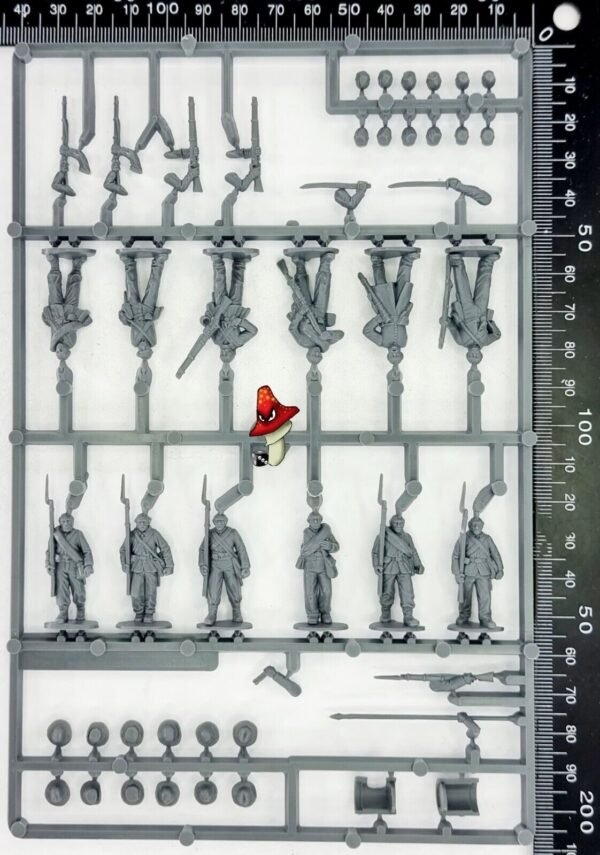 Perry Miniatures Plastic American Civil War Infantry 28mm 1 x sprue unboxed - Image 2