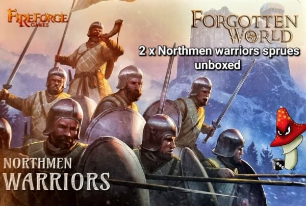 2 X Northmen Warriors sprues Forgotten Worlds FIREFORGE GAMES  28MM 1/56 unboxed