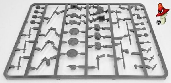 2 X Northmen Warriors sprues Forgotten Worlds FIREFORGE GAMES  28MM 1/56 unboxed - Image 8