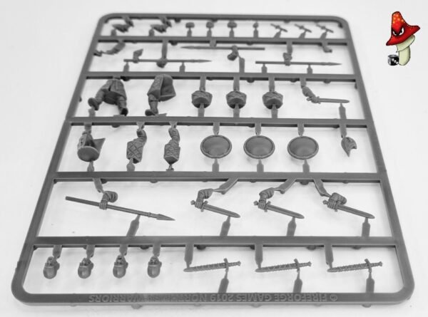 2 X Northmen Warriors sprues Forgotten Worlds FIREFORGE GAMES  28MM 1/56 unboxed - Image 9