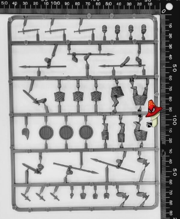 2 X Northmen Warriors sprues Forgotten Worlds FIREFORGE GAMES  28MM 1/56 unboxed - Image 14