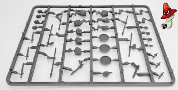 2 X Northmen Warriors sprues Forgotten Worlds FIREFORGE GAMES  28MM 1/56 unboxed - Image 19