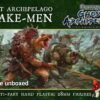 Snake-Men Ghost Archipelago 1/56 28mm scale minatures 1 x plastic sprue unboxed