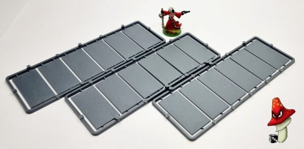 18 X 25mm x 50mm Plastic cavalry bases Fireforge Renedra Wargames