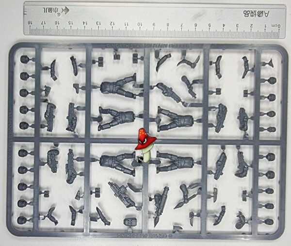 Stargrave Troopers 1 x sprue: 5 x figures 28mm 1/56 scale North Star Miniatures - Image 5