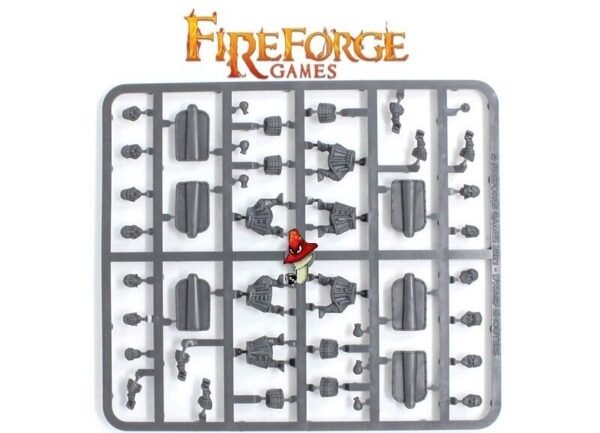 Stone Realm Dwarf Arquebusiers 1 x Sprue set  unboxed Fireforge Games 28mm 1/56 - Image 4