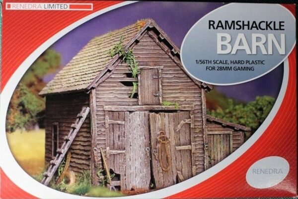 Ramshackle Barn  Renedra  28mm scale wargames scenery terrain fantasy DnD