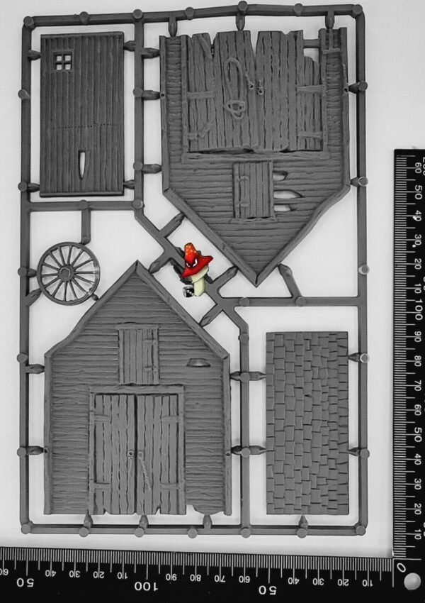 Ramshackle Barn  Renedra  28mm scale wargames scenery terrain fantasy DnD - Image 4