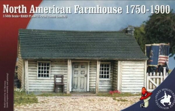 1 x North American Farmhouse 1750 - 1900 Perry Miniatures  2 x sprue unboxed 28m