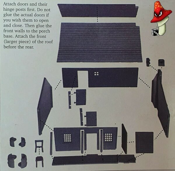 1 x North American Farmhouse 1750 - 1900 Perry Miniatures  2 x sprue unboxed 28m - Image 2