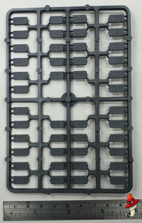 American Style Grave stones  Renedra set (b) wargames scenery 1 x sprue - Image 4