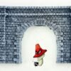 Javis N Gauge Tunnel Portal Single Track Side Walls Resin Model Kit - Image 4