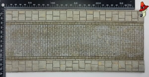 Cobblestone Resin Straight Road Section, 28mm scale wargames scenery Bolt action - Image 3