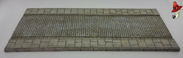 Cobblestone Resin Straight Road Section, 28mm scale wargames scenery Bolt action - Image 4