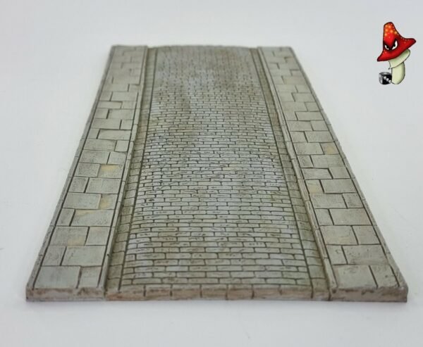 Cobblestone Resin Straight Road Section, 28mm scale wargames scenery Bolt action - Image 6