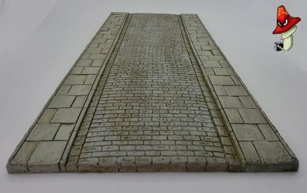 Cobblestone Resin Straight Road Section, 28mm scale wargames scenery Bolt action - Image 10