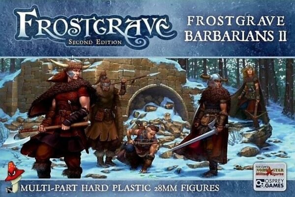 Female Barbarians II Plastic Sprue unboxed (Frostgrave)  FGVP10 28mm 1/56 scale