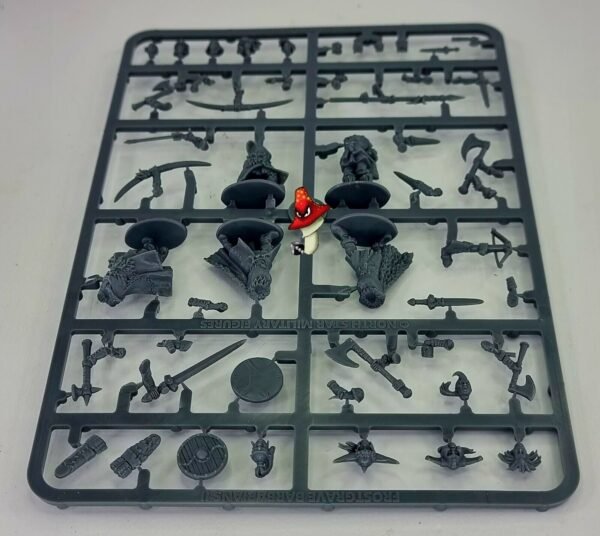 Female Barbarians II Plastic Sprue unboxed (Frostgrave)  FGVP10 28mm 1/56 scale - Image 8