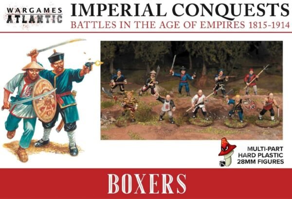 Boxers Wargames Atlantic Age of Empires 1815 - 1914 28mm 1/56  1 sprue unboxed