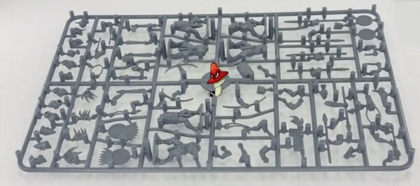 Aztec Warriors Wargames Atlantic Renaissance  28mm 1/56  1 x sprue unboxed - Image 9