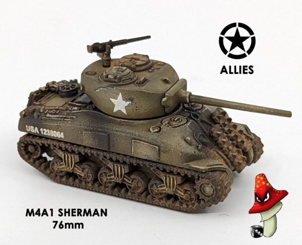 Victrix 6 x  M4A1 Shermans 12mm 1:144 scale WWII Tanks VG12018 Sprues & Tranfers - Image 7