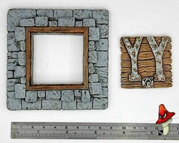 Dungeon Trap Door 28mm scale Wargames Warhammer 40k Scenery Terrain Base & Door - Image 7