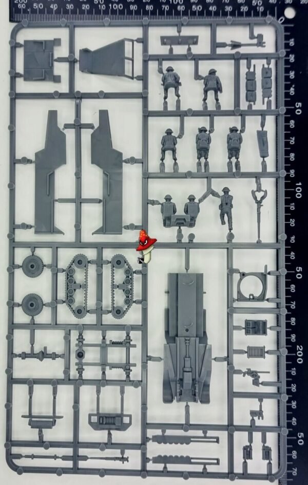 1/72 WW2 US Allied M5 Halftrack Plastic Soldier Company  1 x sprue unboxed - Image 3